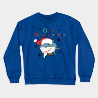 Great White Christmas Crewneck Sweatshirt